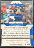 Freddie Freeman - 2021 Panini Prizm Baseball Green #112