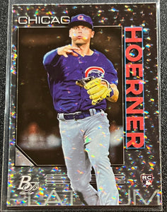 Nico Hoerner- 2021 Topps Bowman Platinum Baseball ICE FOIL RC #18