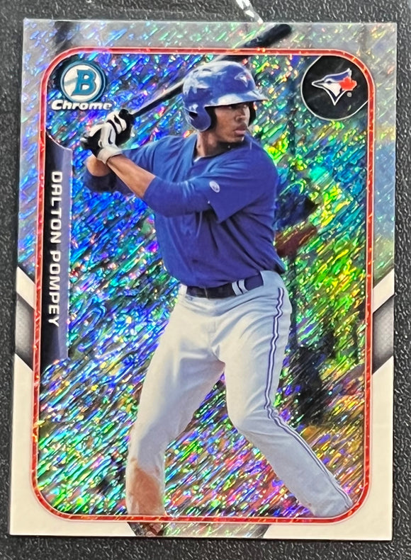 Dalton Pompey - 2015 Topps Bowman Chrome The Farm's Finest Mini Chrome Shimmer #FFM-DPO