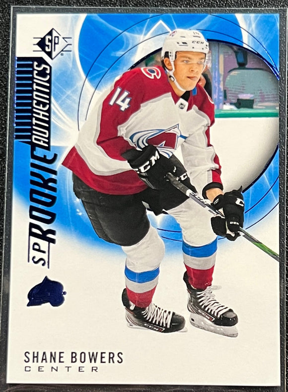 Shane Bowers - 2020-21 Upper Deck SP Hockey Rookie Authentics Blue #108