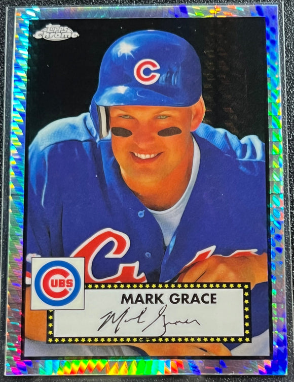 Mark Gracie - 2021 Topps Chrome Platinum Anniversary Baseball PRIZM REFRACTOR #547