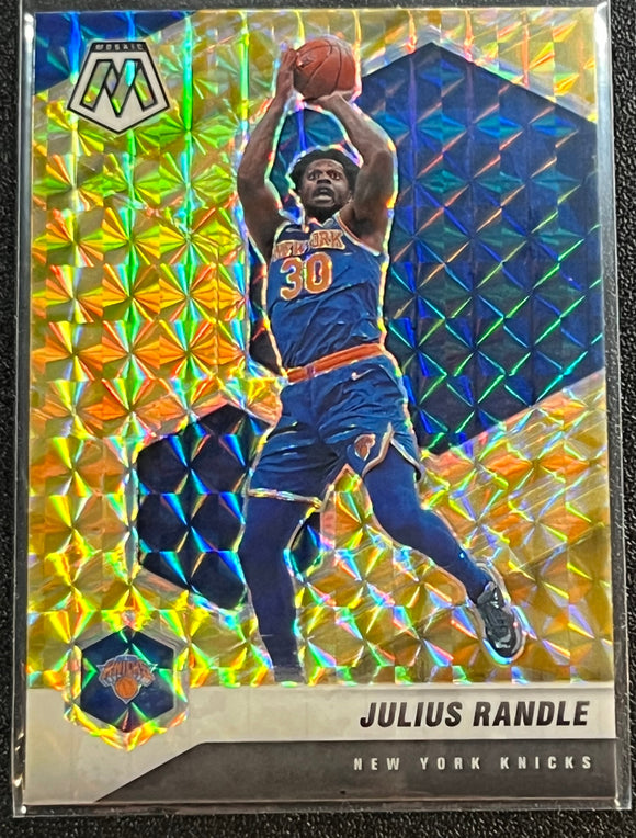 Julius Randle - 2020-21 Panini Mosaic Basketball YELLOW #152