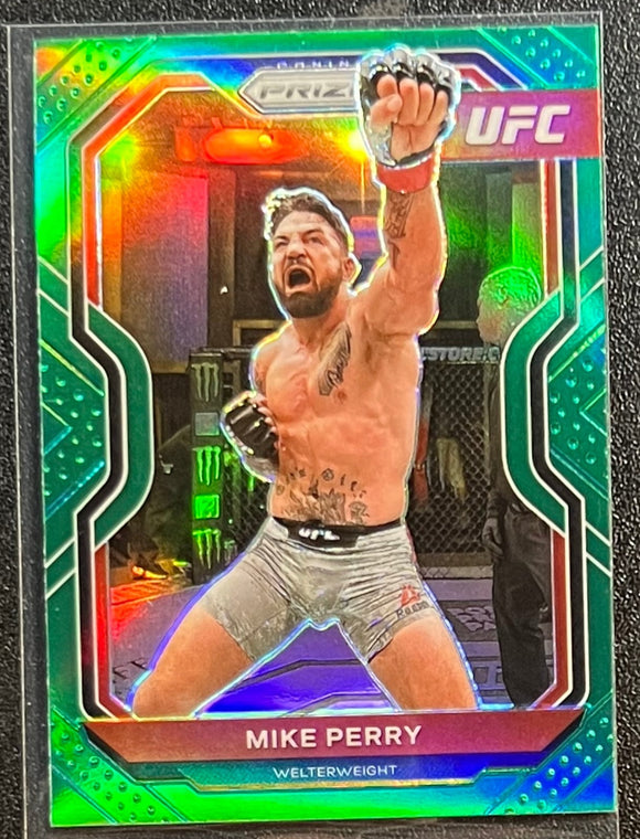 Mike Perry - 2022 Panini Prizm UFC Green #19