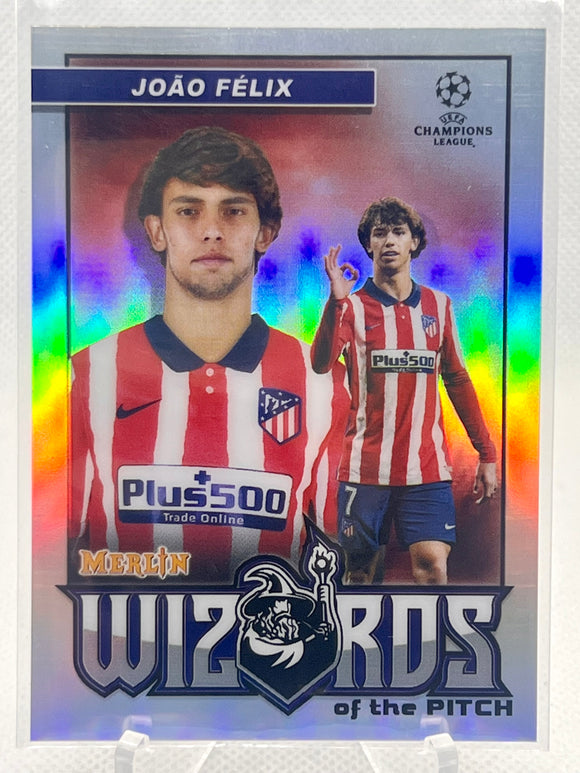 Joao Felix - 2020-21 Topps Merlin Chrome Wizards of The Pitch Silver #W-JF