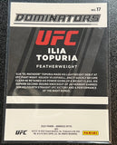 Ilia Topuria RC - 2022 Panini Donruss Optic UFC DOMINATORS Base Insert #17