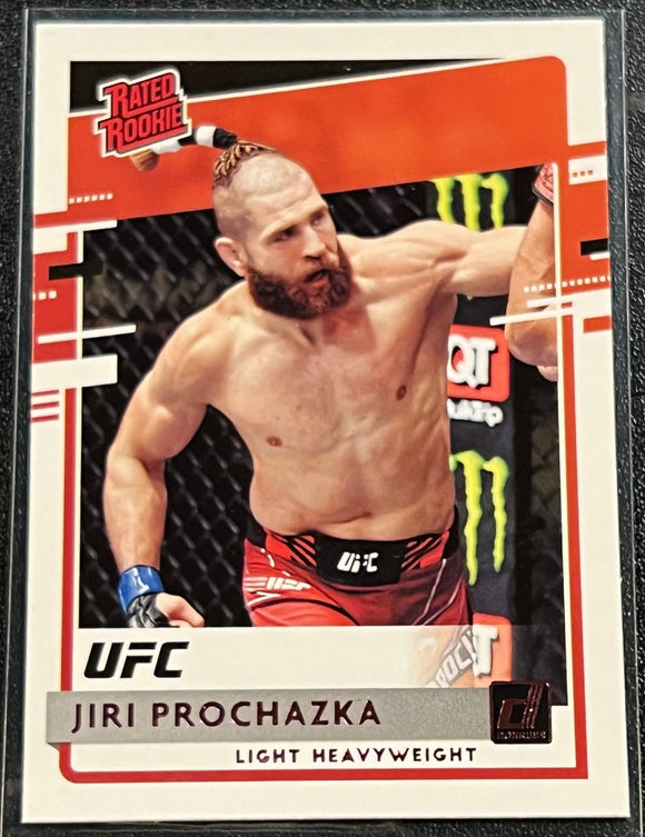 Jiri Prochazka - 2021 Panini Chronicles Donruss UFC Rated Rookie Pink #22