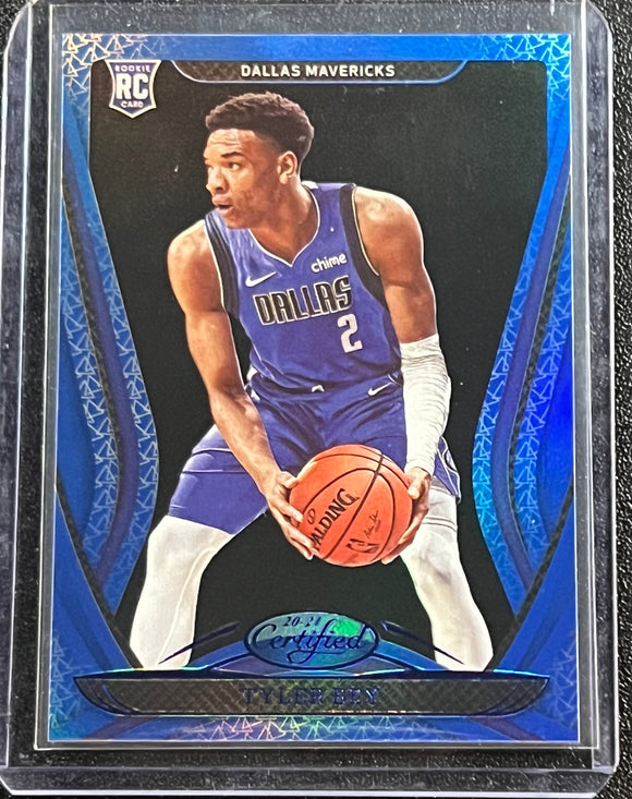 Tyler Bey RC  - 2020-21 Panini Certified Basketball BLUE Parallel #165