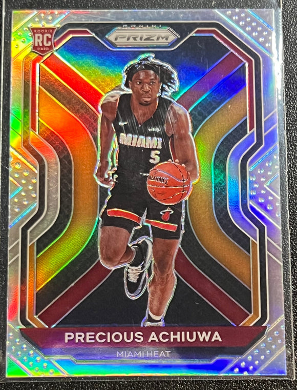 Precious Achiuwa RC - 2020-21 Panini Prizm Basketball SILVER #294