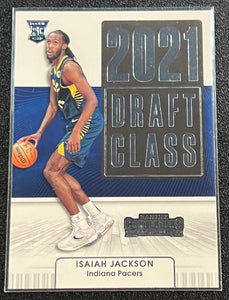 Isaiah Jackson RC - 2021-22 Panini Contenders Basketball 2021 DRAFT CLASS #22