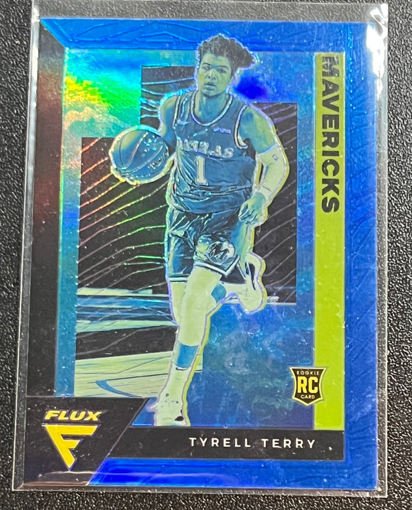 Tyrell Terry RC  - 2020-21 Panini Flux Basketball BLUE #238
