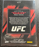 Paul Craig RC - 2022 Panini Donruss Optic UFC ALSO KNOWN AS BEARJEW #11