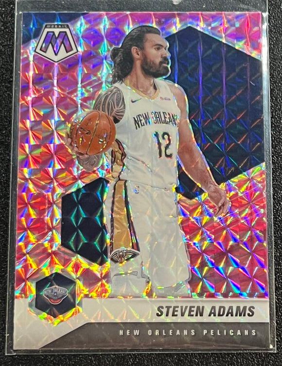 Steven Adams - 2020-21 Panini Mosaic Basketball PINK CAMO #179