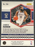 James Harden - 2020-21 Panini Mosaic Basketball NATIONAL PRIDE SILVER Parallel #256