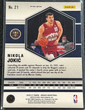 Nikola Jokic - 2020-21 Panini Mosaic Basketball YELLOW #21