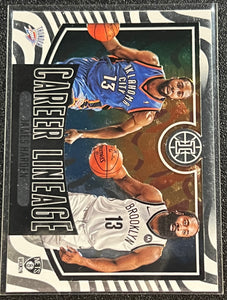 James Harden - 2020-21 Panini Illusions Basketball CAREER LINEAGE #1