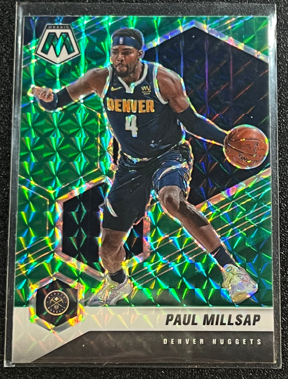 Paul Millsap - 2020-21 Panini Mosaic Basketball GREEN #42