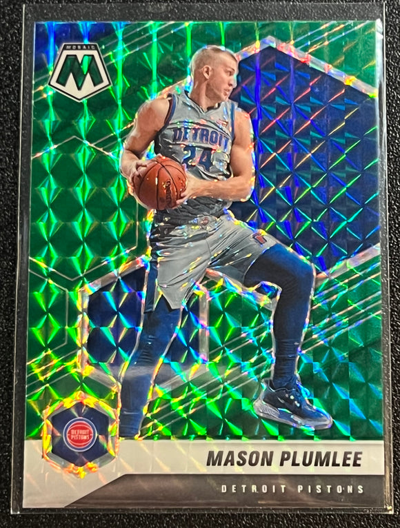 Mason Plumlee - 2020-21 Panini Mosaic Basketball GREEN #118
