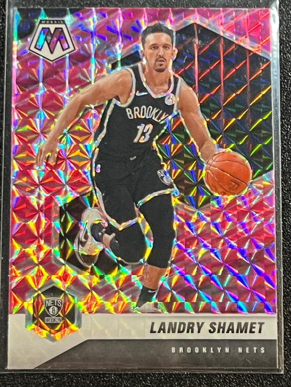 Landry Shamet - 2020-21 Panini Mosaic Basketball PINK CAMO #53