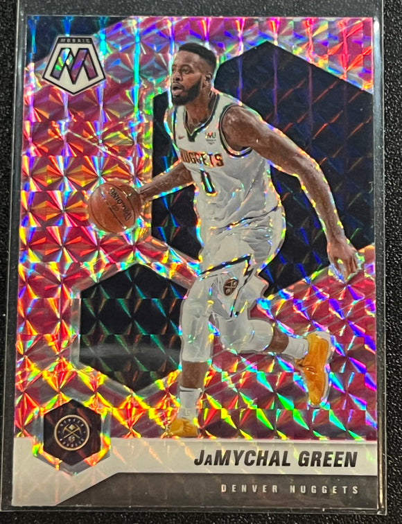 JaMychal Green - 2020-21 Panini Mosaic Basketball PINK CAMO #122