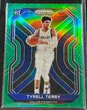 Tyrell Terry RC  - 2020-21 Panini Prizm RC GREEN #259