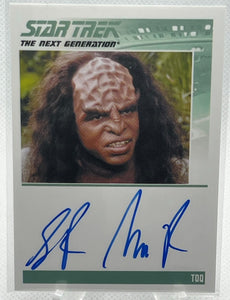 Sterling Macer Jr "Toq" - 2015 Rittenhouse Star Trek The Next Generation Autograph