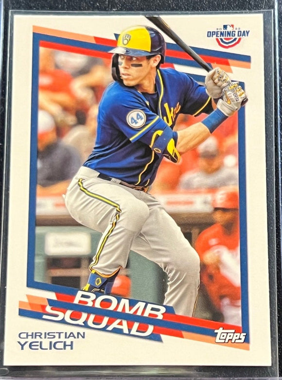 Christian Yelich - 2022 Topps Opening Day Bomb Squad #BS-25