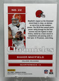 Baker Mayfield - 2021 Panini Chronicles Football Pink #22