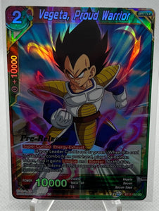 Vegeta, Proud Warrior - Dragon Ball Super Ultimate Squad Pre-Release Uncommon Foil Promo #BT17-132 UC