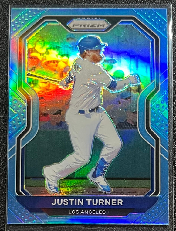 Justin Turner - 2021 Panini Prizm Baseball Carolina Blue #5