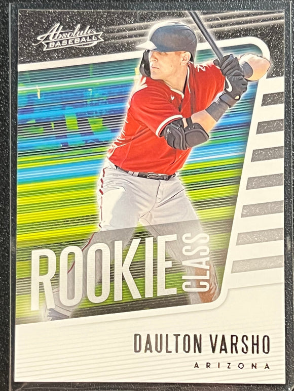 Daulton Varsho- 2021 Panini Absolute Baseball ROOKIE CLASS #RC-22