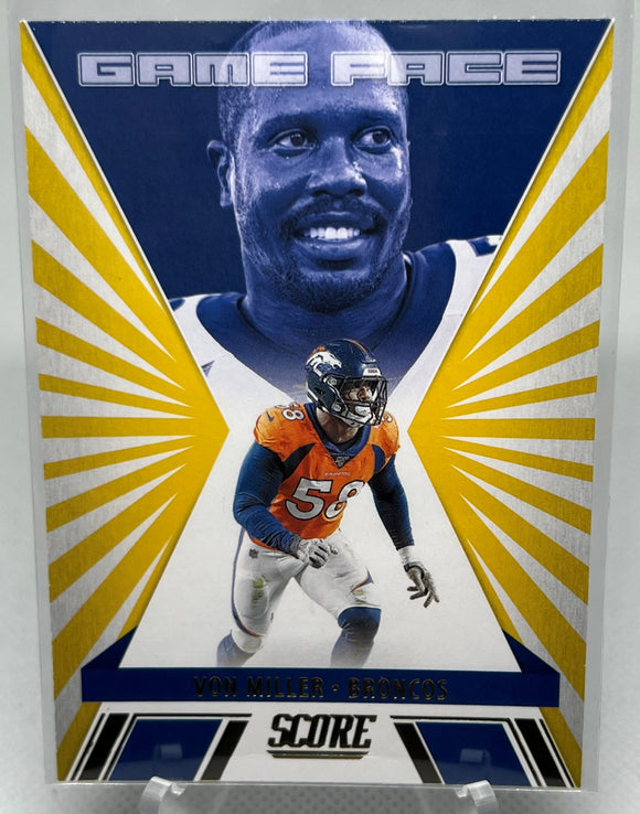 Von Miller - 2021 Panini Score Football Game Face #GF9