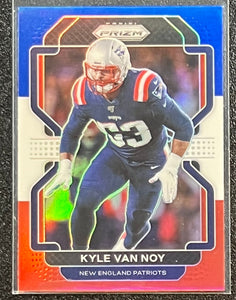 Kyle Van Noy - 2021 Panini Prizm Football Red White & Blue Parallel #101