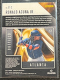 Ronald Acuna JR - 2021 Panini Absolute Baseball Extreme Team Green Foil #ET-2