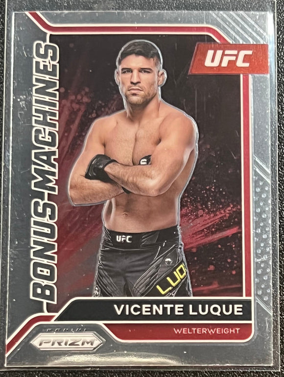 Vicente Luque - 2022 Panini Prizm UFC Bonus Machines Base #4