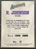 Randy Johnson- 2016 Topps Bunt UNIQUE UNIS #UU-2