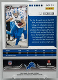 T.J. Hockenson - 2021 Panini Playbook Football #31