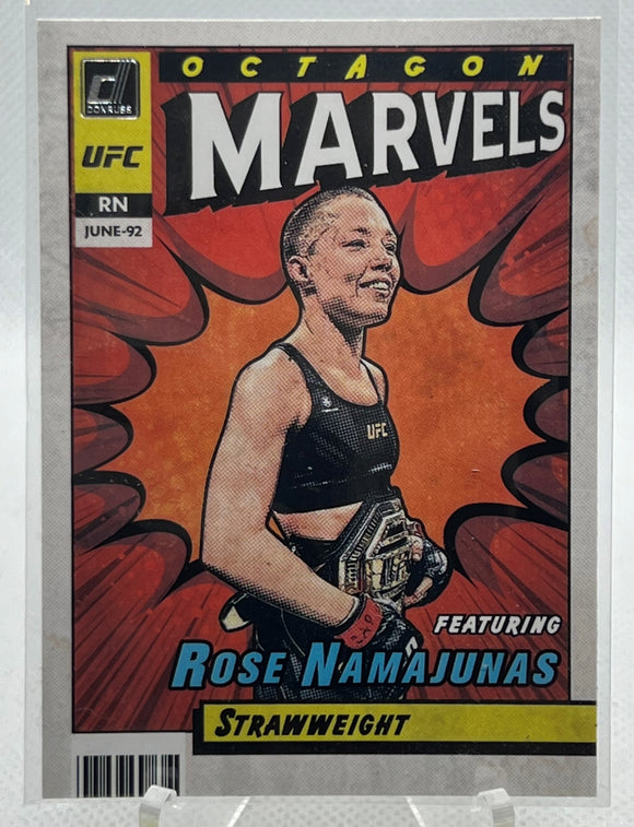 Rose Namajunas - 2022 Panini Donruss UFC Octagon Marvels #09