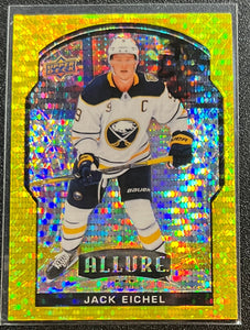 Jack Eichel - 2020-21 Upper Deck Allure Yellow Taxi #68