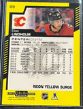 Elias Lindholm - 2020-2021 O-Pee-Chee Platinum Hockey Neon Yellow Surge #89
