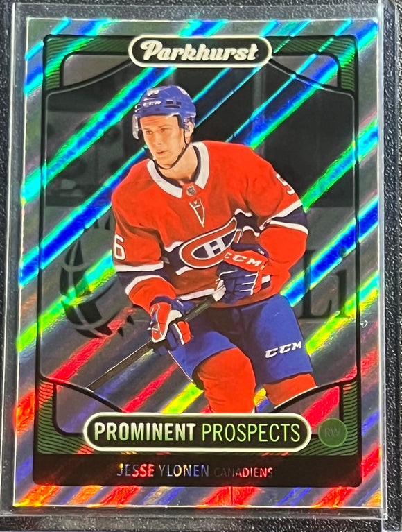 Jesse Ylonen - 2021-22 Upper Deck Parkhurst Hockey Prominent Prospects #PP18