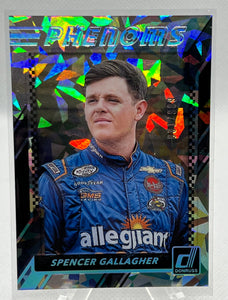 Spencer Gallagher - 2018 Panini Donruss Racing Phenoms Serial #031/999