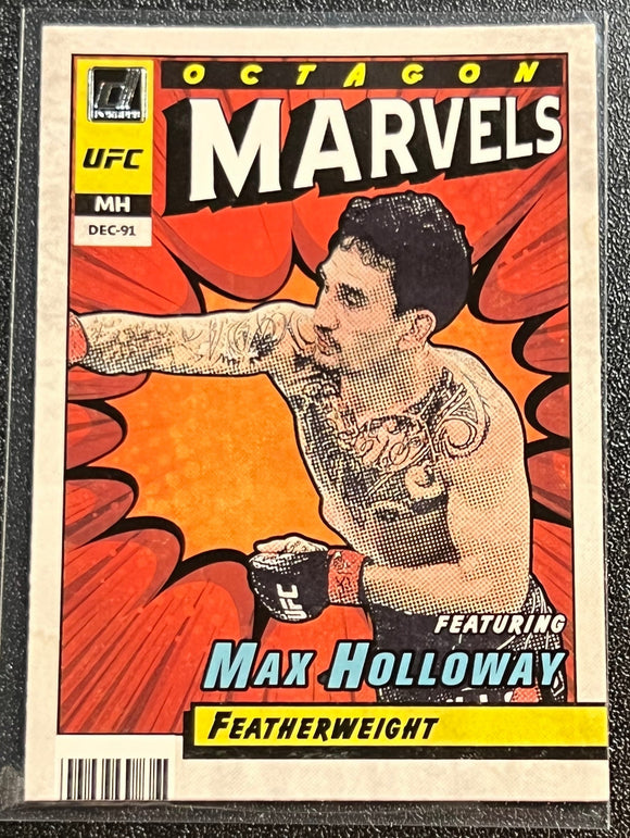 Max Holloway - 2022 Panini Donruss UFC Octagon Marvels #20