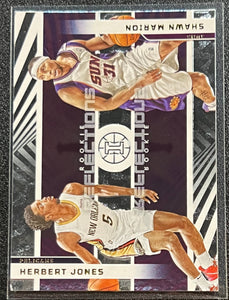 Herbert Jones & Shawn Marion - 2021-22 Panini Illusions Basketball ROOKIE REFLECTIONS #16