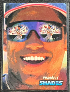 Dave Justice - 1992 Pinnacle Baseball "Shades" #604