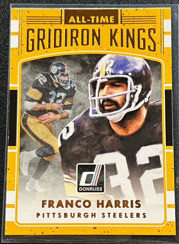 Franco Harris - 2016 Panini Donruss Footbal All-Time Gridiron Kings #22