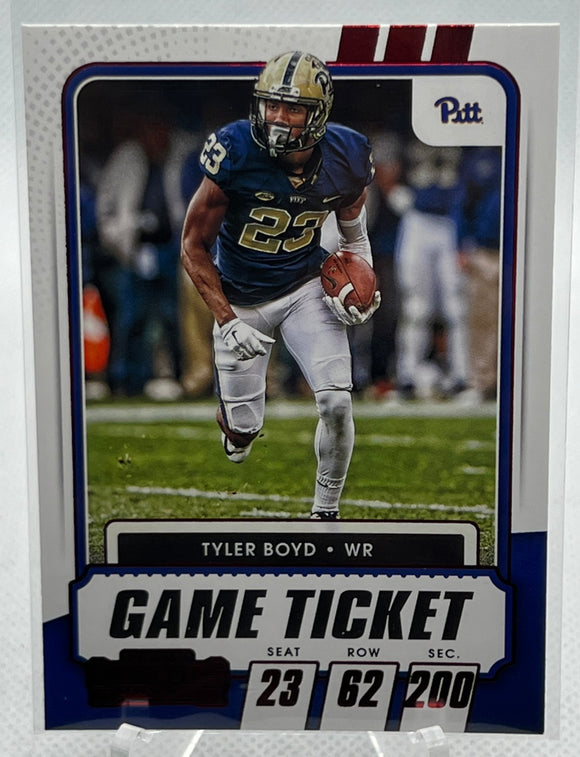 Tyler Boyd - 2021 Panini Contenders Draft Picks Red Parallel #91