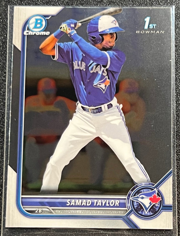 Samad Taylor - 2022 Bowman Chrome Baseball Prospects #BCP-92