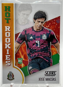 Jose Macias - 2021-22 Panini Score Soccer Hot Rookies RC