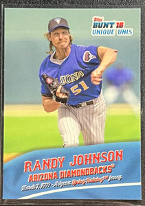 Randy Johnson- 2016 Topps Bunt UNIQUE UNIS #UU-2