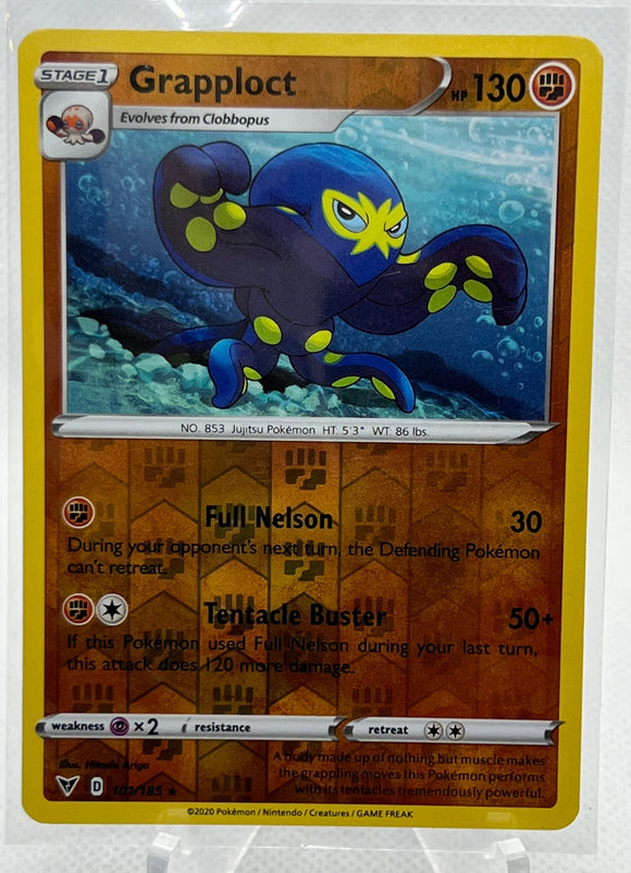 Grapploct- Pokemon Vivid Voltage Reverse Holo #101/185